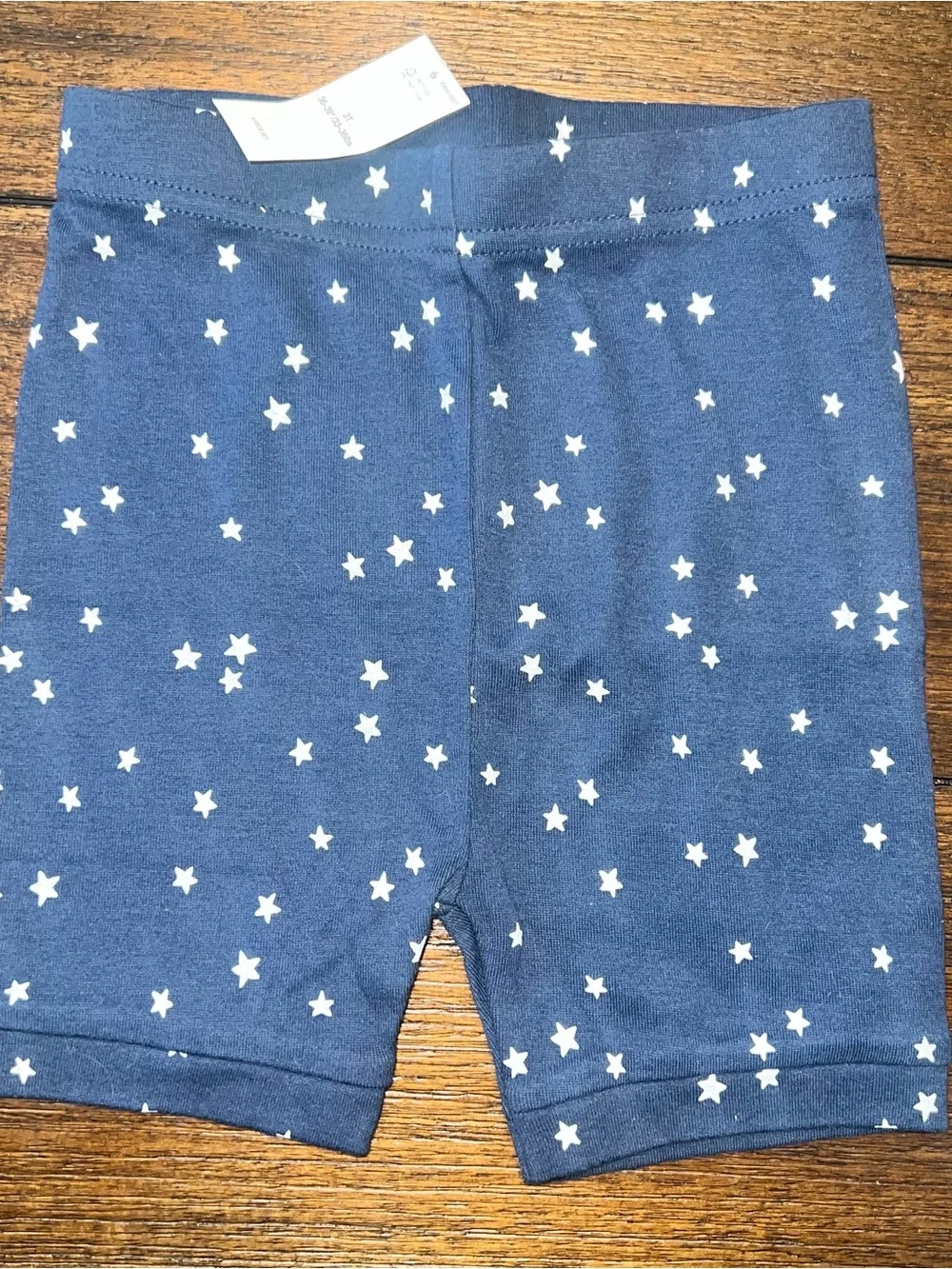 Old Navy Navy & White Star Short-Sleeve Pajama Set